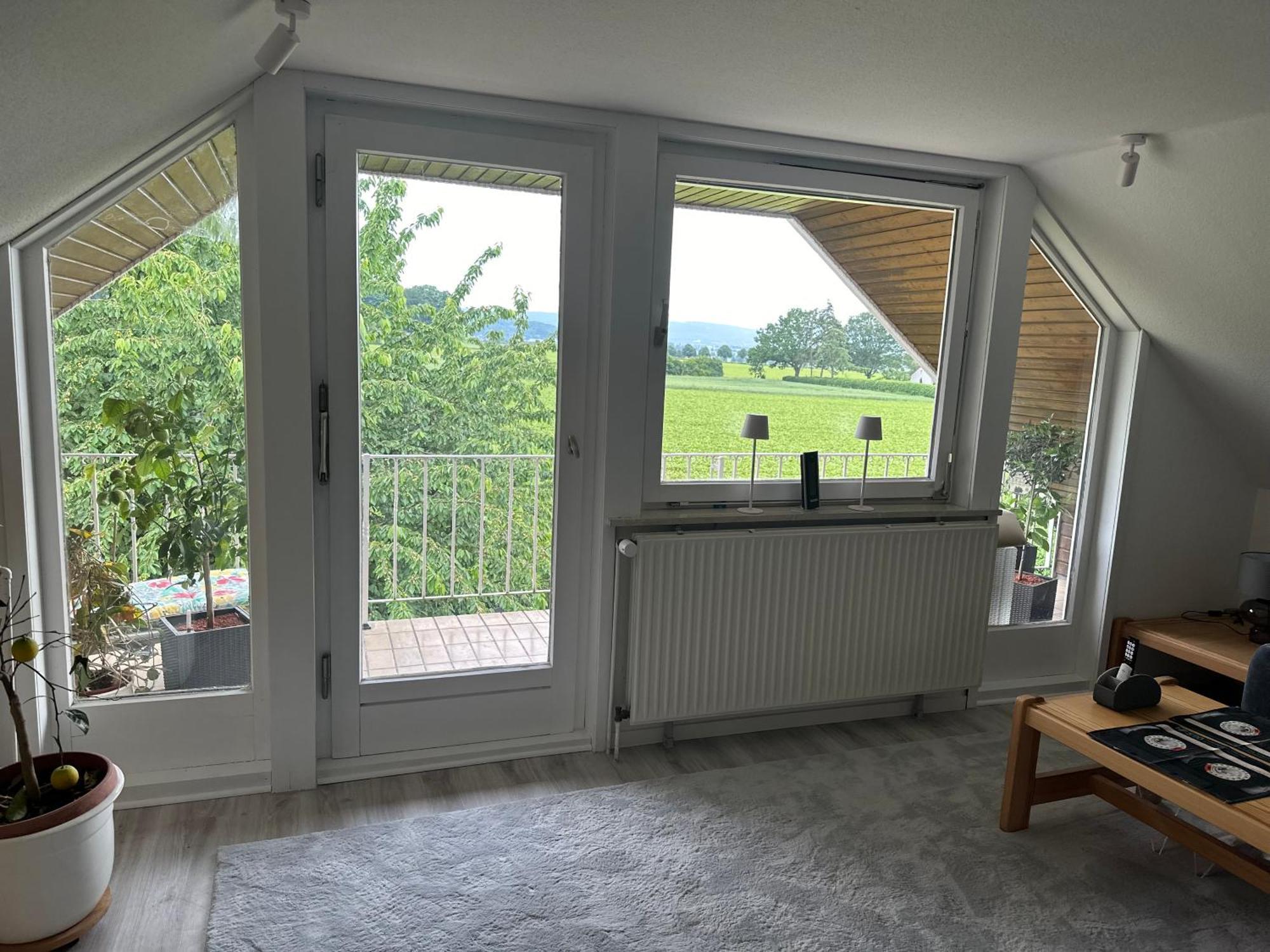 Gehrden  Deisterblick Ferienwohnung Am Benther Berg מראה חיצוני תמונה